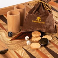 Set joc table backgammon Maslin 48 x60 cm - 1