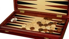 Set joc table Backgammon Sunrise - 48 x 48 cm - IMPERFECT