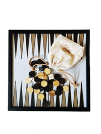 Set sah si table CLASSIC STYLE BLACK 27X27 cm - 1