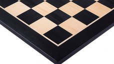 Tabla de sah - lemn Black Artar 48x48 cm, 50 mm - Fara notatie