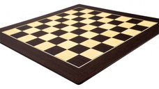 Tabla de sah no.6, lemn wenge, 55x55 cm, patrat 55 mm, Barcelona Deluxe