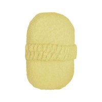 Buretel de baie Lorelli, 15 x 10 cm, cu manson, Yellow - 1