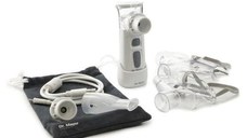 Nebulizator Ultrasonic Portabil Dr. Mayer Whisper, Tehnologie Mesh (Alb)