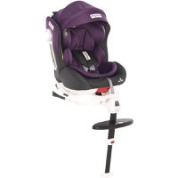 Scaun auto ISOFIX Lorelli Pegasus Grey & Violet, 0-36 kg, rotativ 360 grade, Mov - 1