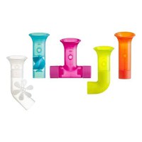 Set 5 jucarii de baie Pipes, Boon, Multicolor - 1