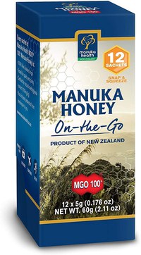 Miere de Manuka MGO 100+ pliculete (12 buc x 5g) - 3