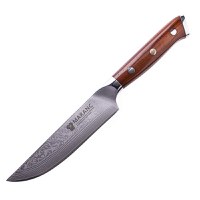 Cutit filetat profesional Maranc, otel de damasc, 12.5 cm, M33 - 1