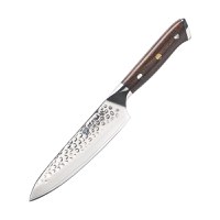 Cutit filetat profesional Maranc, otel de damasc, 13.3 cm, M157 - 1