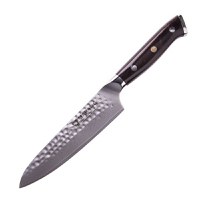 Cutit filetat profesional Maranc, otel de damasc, 13.3 cm, M16 - 1