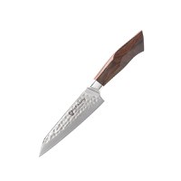 Cutit filetat profesional Maranc, otel de damasc, 13 cm, M204 - 1