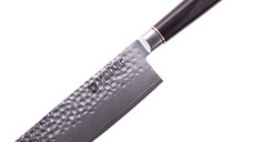 Cutit nakiri profesional Maranc, otel de damasc, 17.6 cm, M27