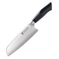 Cutit santoku profesional Maranc, otel de damasc, 18 cm, M186 - 1