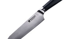 Cutit santoku profesional Maranc, otel de damasc, 18 cm, M89