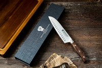 Cutit santoku profesional Maranc, otel german, 18 cm, M3 (testing) - Vreau să gravez produsul! - 1