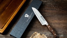 Cutit santoku profesional Maranc, otel german, 18 cm, M3 (testing) - Vreau să gravez produsul!