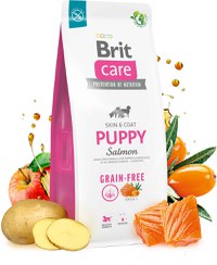 BRIT CARE Grain-free PUPPY, cu Somon şi Cartofi - 1