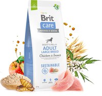 BRIT CARE Sustainable Adult Large Breed, cu Pui şi Insecte - 1