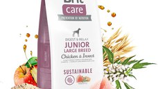 BRIT CARE Sustainable JUNIOR Large Breed, cu Pui şi Insecte