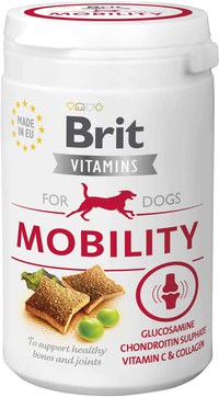 BRIT Vitamins Mobility, recompensă funcţională semi-umedă pentru câini 150g - 1