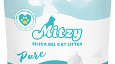 MITZY SILICA GEL PURE, Nisip silicat pentru pisici