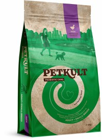 PETKULT Probiotics Adult small, talie mică, Raţă şi orez - 1