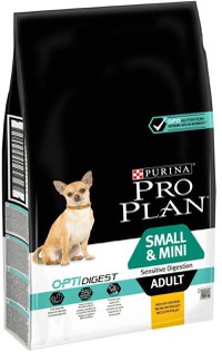 PRO PLAN Hrană uscată SENSITIVE DIGESTION câini Adult Small&Mini, cu Miel - 1