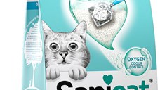 SANICAT Clumping Nisip pentru pisici Marseille soap, bentonită