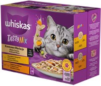 WHISKAS Tasty Mix Creamy Creation plicuri hrană umedă pisici Adulte 12x85g - 1