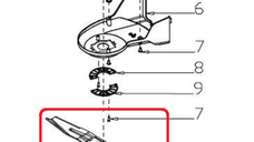 Cutit taiere pentru masina de tuns gazonul Ruris RX311