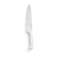 Cutitul bucatarului, lama inox solid 24 cm, lungime totala cutit 38.5 cm, maner alb, Profi Line, respecta normele de igiena HACCP - 1