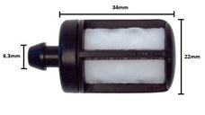 Filtru Benzina Drujba Stihl - 6.3mm - capacitate mare