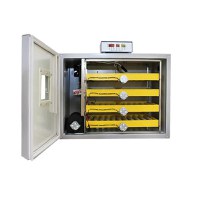 Incubator Oua Profesional MS-240, Intoarcere Automata, Inox, Alimentare 12V/220V, 4 Tavi, 240 de Oua de Gaina, Rata, Gasca etc, Model Nou - 1