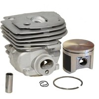 Kit cilindru drujba Husqvarna 359 Hyway, Ø 47 mm ,Piston placat cu teflon - 1