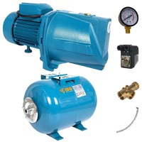 Kit Hidrofor 100L cu pompa IBO Dambat JSW150, 1.5kW, debit 80l/min, H refulare 46m, racord 1 tol - 1