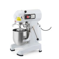 Mixer profesional planetar spirala cu vas detasabil 3 viteze, roti pivotante, vas inox, Hendi 10 litri 500 W, 390x404x (H) 620 mm - 1