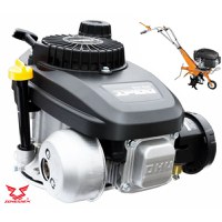 Motor benzina Zongshen XP140A, 141 cmc, 4.5 CP, ax cilindric 22.2 x 50/55 mm, pentru motosapa - 1