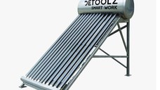 Panou solar nepresurizat cu 12 tuburi pentru apa calda, boiler 120L,Detoolz