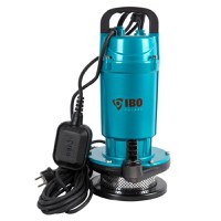 Pompa Apa Murdara Si Curata IBO Dambat WQX 1100, 1100W, 250 l/min, H Refulare 35m, Rezistenta Nisip - 1