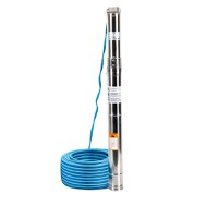 Pompa Submersibila cu Convertizor de Mare Viteza, IBO 3IBQ 2-11, 1500 W, 85 l/min, H Refulare 150 m, 3 Toli + 20 m Cablu - 1