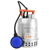 Pompa Submersibila IBO IPRO Professional QBO 100, 230V, 750W, Debit 275l/min, H Refulare 12m, racord 1.5 toli - 1