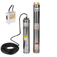 Pompa Submersibila Rezistenta la Nisip, IBO 4SD 7/12, 1500 W, 180 l/min, H Refulare 76 m + 20 m cablu - 1