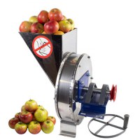 Razatoare fructe Vinita, manuala + fulie atasare motor, Tambur+cuva inox - 1