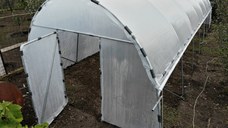 Solar gradina profesional, 10 x 4 x 3 m, 40 mp, structura otel galvanizat