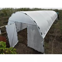 Solar gradina profesional, 12 x 3 x 2.5 m, 36 mp, structura otel galvanizat - 1