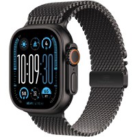 Apple Watch Ultra 2 GPS + Cellular, Carcasa Black Titanium 49mm, Black Titanium Milanese Loop - M - 1