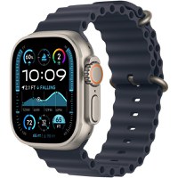 Apple Watch Ultra 2 GPS + Cellular, Carcasa Natural Titanium 49mm, Navy Ocean Band - 1