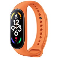 Bratara pentru Xiaomi Smart Band 7, Portocaliu - 1