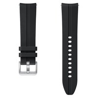 Bratara Ridge Sport Band pentru SAMSUNG Galaxy Watch3, Small-Medium, ET-SFR85SBEGEU, Negru (20mm) - 1