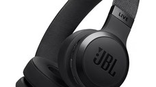 Casti audio wireless on-ear JBL LIVE 670NC, True Adaptive NC, Bluetooth, Multi-Point, Negru