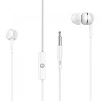 Casti In-Ear Motorola Pace 105, Cu fir Jack 3,5mm, Alb - 1